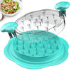 Chicken Shredder Tool Twist Large Meat Shredder with Ergonomic Handle, Anti-Slip Base, BPA-Free Visible Lid, Dishwasher Safe Perfect for Shredding Chicken, Pork, Beef, Tacos, BBQ