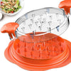 Chicken Shredder Tool Twist Large Meat Shredder with Ergonomic Handle, Anti-Slip Base, BPA-Free Visible Lid, Dishwasher Safe Perfect for Shredding Chicken, Pork, Beef, Tacos, BBQ