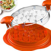 Chicken Shredder Tool Twist Large Meat Shredder with Ergonomic Handle, Anti-Slip Base, BPA-Free Visible Lid, Dishwasher Safe Perfect for Shredding Chicken, Pork, Beef, Tacos, BBQ