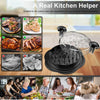 Chicken Shredder Tool Twist Large Meat Shredder with Ergonomic Handle, Anti-Slip Base, BPA-Free Visible Lid, Dishwasher Safe Perfect for Shredding Chicken, Pork, Beef, Tacos, BBQ