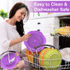 Chicken Shredder Tool Twist Large Meat Shredder with Ergonomic Handle, Anti-Slip Base, BPA-Free Visible Lid, Dishwasher Safe Perfect for Shredding Chicken, Pork, Beef, Tacos, BBQ