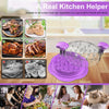 Chicken Shredder Tool Twist Large Meat Shredder with Ergonomic Handle, Anti-Slip Base, BPA-Free Visible Lid, Dishwasher Safe Perfect for Shredding Chicken, Pork, Beef, Tacos, BBQ