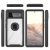 Pixel 7 Pro Ring Case | 360° Kickstand | Shockproof Hybrid Armor Cover | Ultra Thin Protective Case for Google Pixel 7 (Black, Blue, Red, Green)