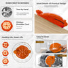 Chicken Shredder Tool Twist Large Meat Shredder with Ergonomic Handle, Anti-Slip Base, BPA-Free Visible Lid, Dishwasher Safe Perfect for Shredding Chicken, Pork, Beef, Tacos, BBQ