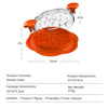 Chicken Shredder Tool Twist Large Meat Shredder with Ergonomic Handle, Anti-Slip Base, BPA-Free Visible Lid, Dishwasher Safe Perfect for Shredding Chicken, Pork, Beef, Tacos, BBQ