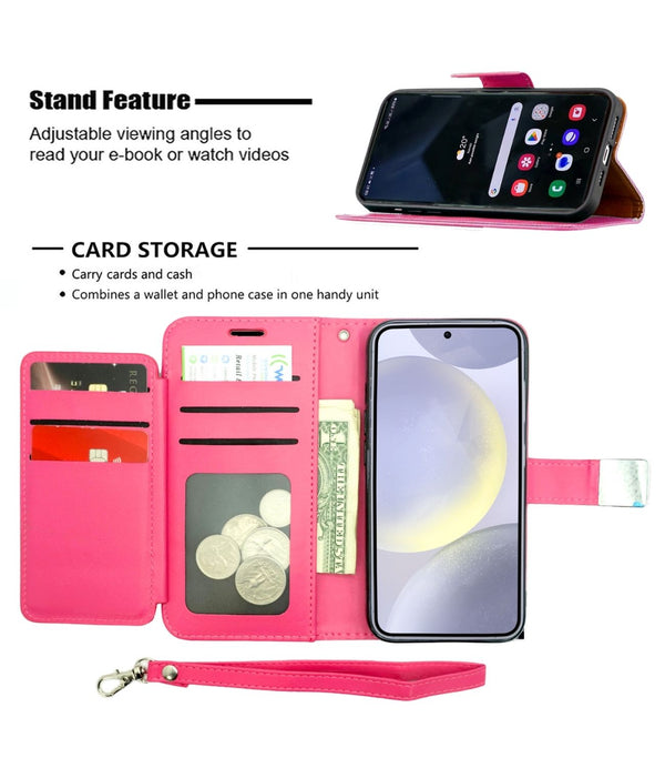 Étui portefeuille pour Galaxy S22 Ultra