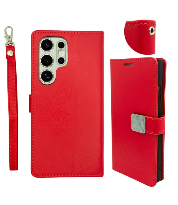 Étui portefeuille pour Galaxy S22 Ultra