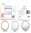 Wireless City Diamond Bling Makeup Mirror for Phone Cases Phone Mirror for Makeup (Oval Shape Phone Mirror Gold)
