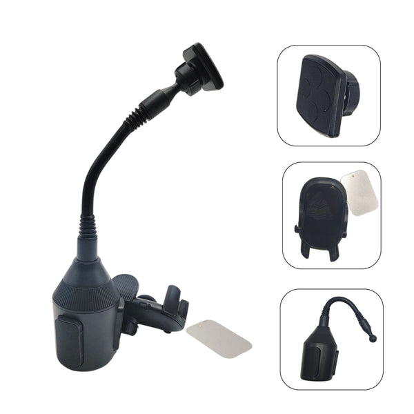 Support de téléphone sans fil pour voiture - Support de téléphone polyvalent pour voiture - Support de téléphone pour voiture garantissant des trajets sûrs - Supports de téléphone pour voiture pour compatibilité iPhone avec rotation à 360°