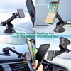 Hands-free car mount for GPS navigation and calls