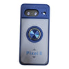 Pixel 8 Ring Case | 360° Kickstand | Hybrid Armor Shockproof Protective Cover | Ultra Slim Design | Available in Black, Blue, Red, and Green
