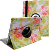 360 Rotating Case for iPad 9.7 Inch 2018 2017/ iPad Air 2 Case -360-Degree Rotating Stand Protective Cover Smart Case with Auto Sleep/Wake iPad 5th/6th Gen (Multi Little Flower Design Case)