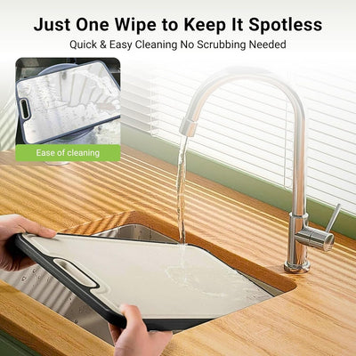 Titanium Cutting Board Double Sided – Non-Porous, Hygienic, Dual-Surface for Meat & Veggies