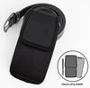 Vertical Nylon Phone Pouch with Belt Clip & Belt Loop is A Convenient Solution for Carrying Your Smartphone, Now with The Addition of A Pen Or Stylus Holder Highlighting Belt Loo