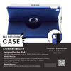 360 Rotating Case for iPad 10.2/10.5 Blue