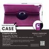 360 Rotating Case for iPad 10.2/10.5 Purple