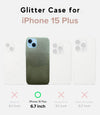 Deluxe Glitter Gradient Color Case for iPhone 15 Plus (6.7)