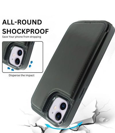 Back Wallet Case For iPhone 12 (6.1)
