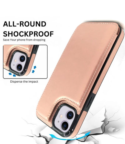Back Wallet Case For iPhone 12 (6.1)