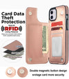 Back Wallet Case For iPhone 12 (6.1)