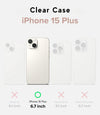 Clear Case for iPhone 15 Plus (6.7)