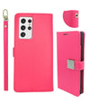 For Galaxy S21 Ultra Wallet Case