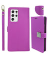 For Galaxy S21 Ultra Wallet Case