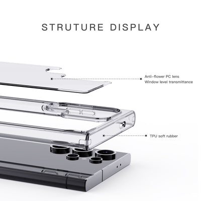 For Galaxy S23 Ultra Clear Case