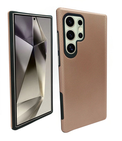 Silver Button Case for Galaxy S23 Ultra