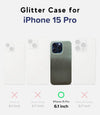 Deluxe Glitter Gradient Color Case for iPhone 15 Pro (6.1)