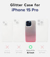 Deluxe Glitter Gradient Color Case for iPhone 15 Pro (6.1)