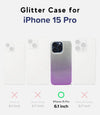 Deluxe Glitter Gradient Color Case for iPhone 15 Pro (6.1)