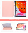 Wireless City Case Fit New iPad 10th Generation 10.9" 2022, Soft TPU Translucent Frosted Back Cover, Slim Light Shell Stand Case with Auto Wake/Sleep