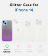 Deluxe Glitter Gradient Color Case for iPhone 14 (6.1)