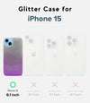 Deluxe Glitter Gradient Color Case for iPhone 15 (6.1)