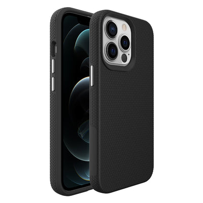Coque à bouton argenté pour iPhone 13 Pro (6.1)
