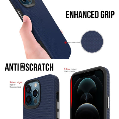 Coque à bouton argenté pour iPhone 12 Pro Max (6.7)
