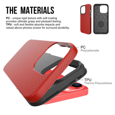 Coque à bouton argenté pour iPhone 15 Pro Max (6.7)