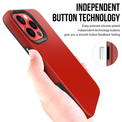 Coque à bouton argenté pour iPhone 15 Pro Max (6.7)