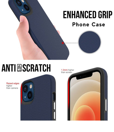 Silver Button Case for iPhone 14 Plus (6.7)