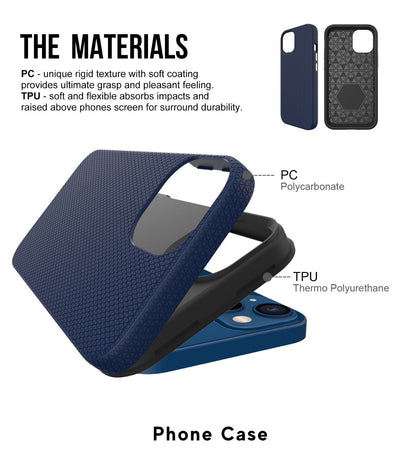 Silver Button Case for iPhone 14 Plus (6.7)