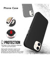 Silver Button Case for iPhone 12 (6.1)