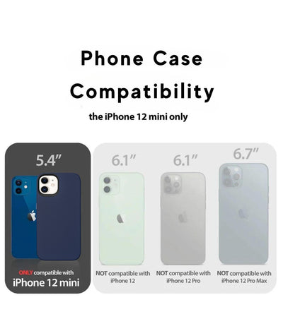 Silver Button Case for iPhone 12 Mini (5.4)