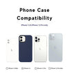 Silver Button Case for iPhone 12 (6.1)