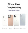 Silver Button Case for iPhone 12 (6.1)