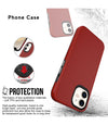 Silver Button Case for iPhone 12 (6.1)