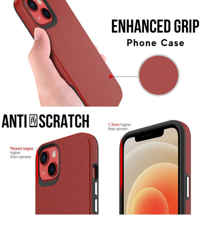 Silver Button Case for iPhone 14 Plus (6.7)