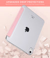 Wireless City Case Fit New iPad 10th Generation 10.9" 2022, Soft TPU Translucent Frosted Back Cover, Slim Light Shell Stand Case with Auto Wake/Sleep