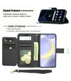 For Galaxy S24 Plus Wallet Case