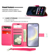 For Galaxy S24 Wallet Case